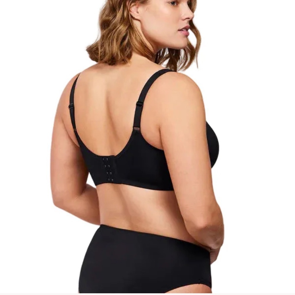 SCULPTD Cooling Full Coverage Minimizer Bra Size 38G Black - Picture 2 of 4